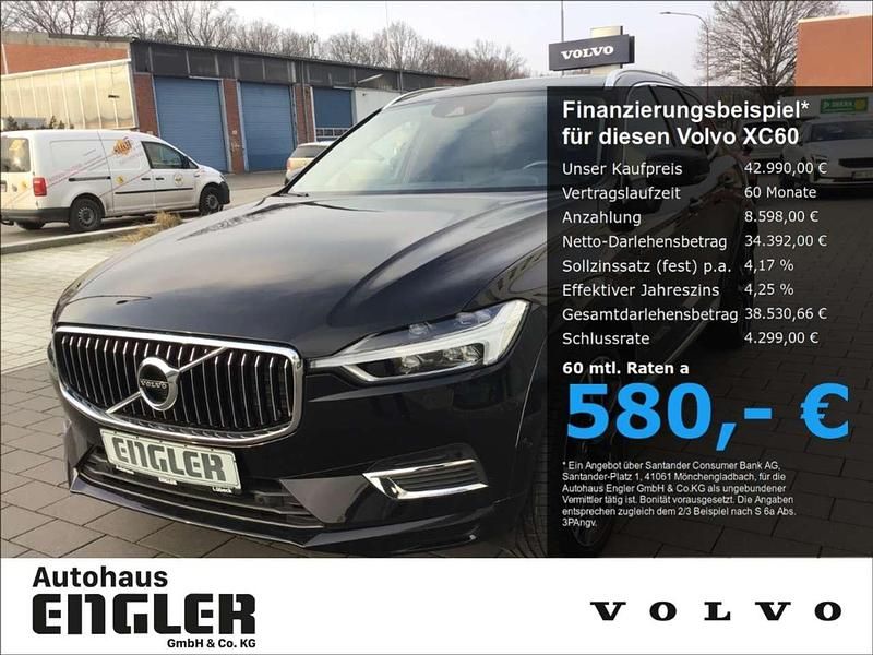 Onyx black (schwarz) Gebraucht 2021 Volvo XC60 Inscription SUV | 42.990 € (Fairer Preis) - Bild 1/4