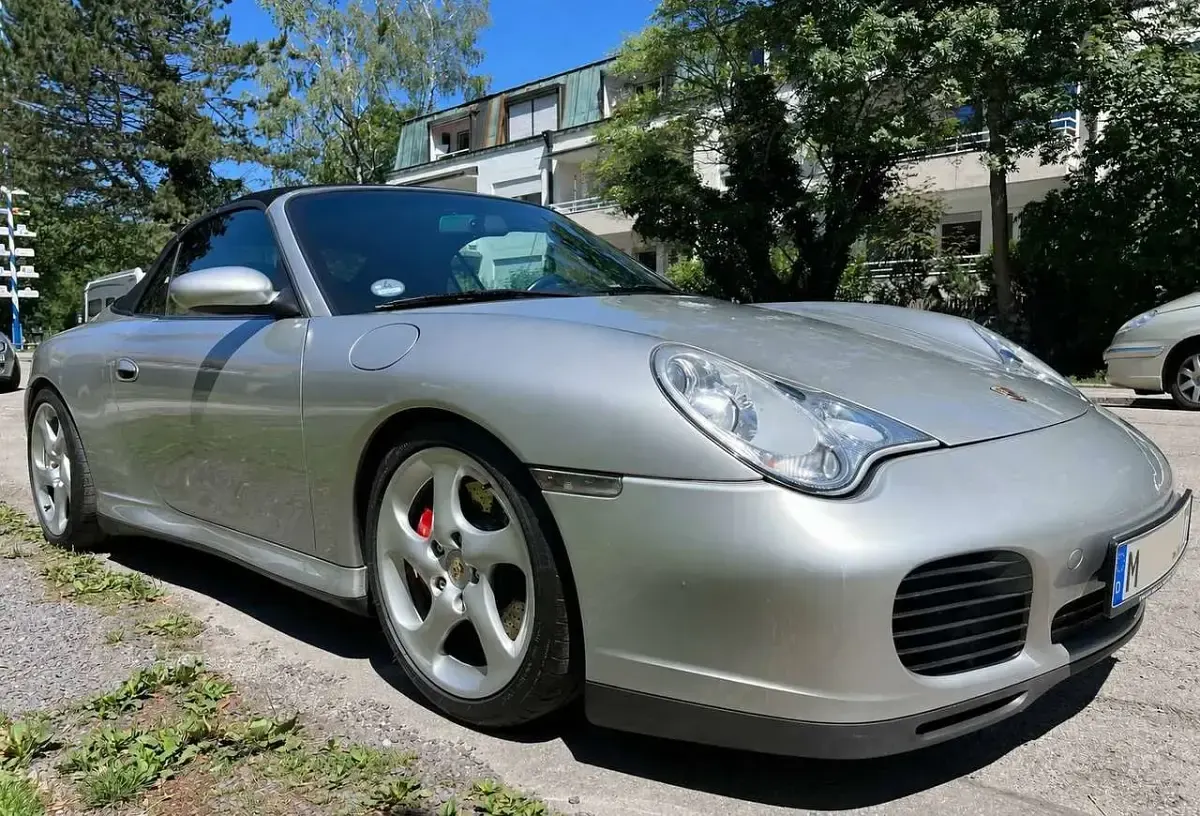 Gebraucht Porsche 996 345 PS (253 kW) 2004 Silber Cabrio