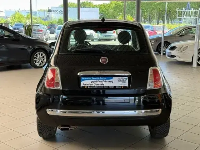 Gebraucht Fiat 500 Lounge 69 PS (50 kW) 2013 Vesuvio schwarz Limousine