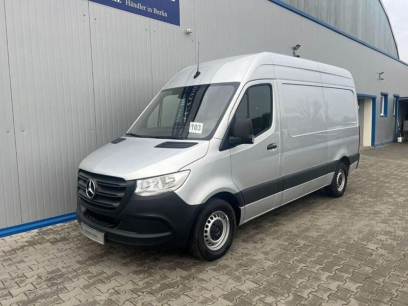 Silber Gebraucht 2021 Mercedes Sprinter Van | 30.399 € (Superpreis) - Bild 1/4