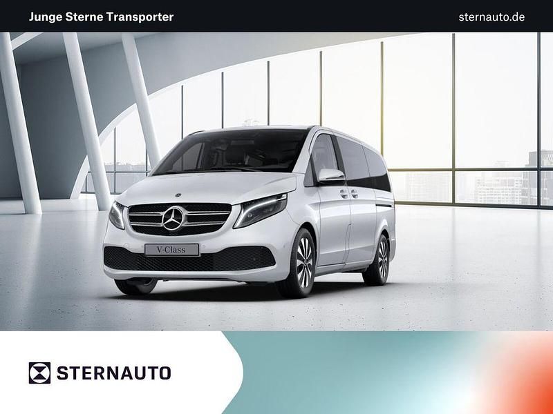 Bergkristallweiß metallic Gebraucht 2023 Mercedes V300 Edition Van / Kleinbus | 53.788 € (Superpreis) - Bild 1/4