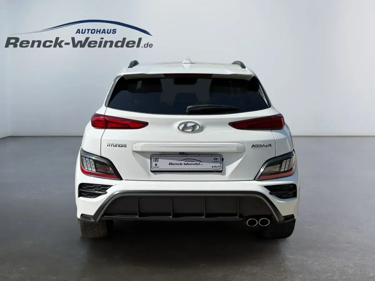 Gebraucht Hyundai Kona N Line 199 PS (146 kW) 2021 Weiß SUV