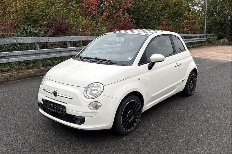 Weiß Gebraucht 2008 Fiat 500 Sport Kleinwagen | 5.590 € (Teuer) - Bild 1/4