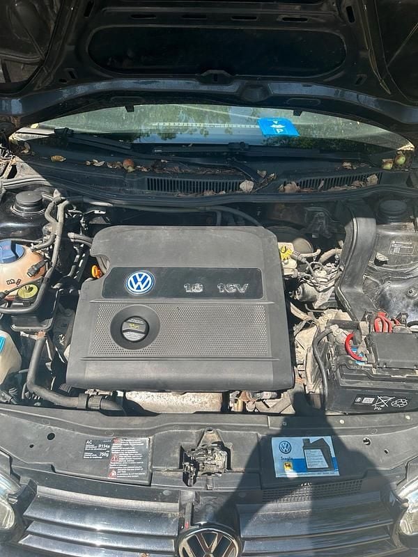 Schwarz Gebraucht 2002 VW Golf IV Kleinwagen | 250 € (Superpreis) - Bild 1/4