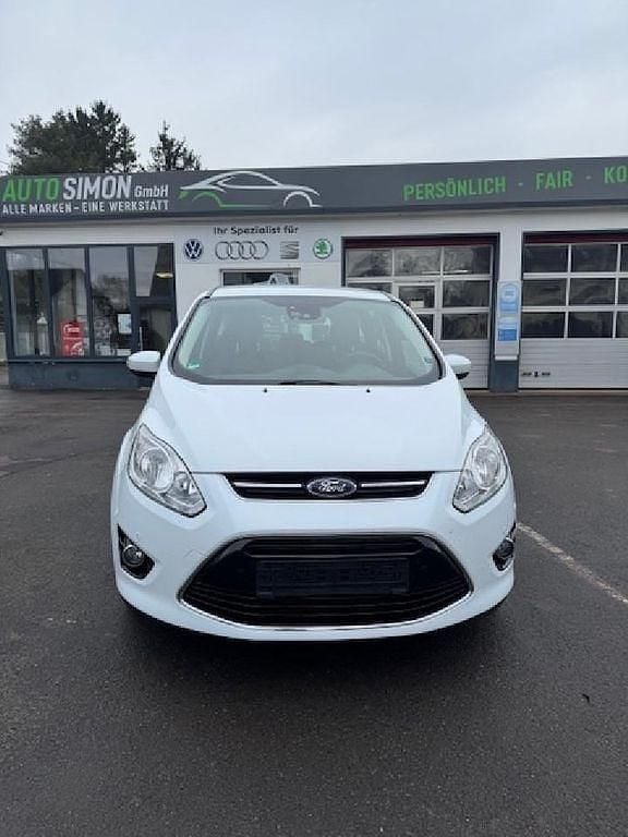 Weiß Gebraucht 2015 Ford C-MAX Titanium Van / Kleinbus | 7.950 € (Superpreis) - Bild 1/4