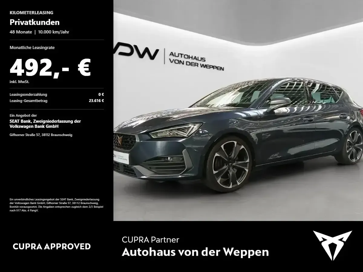 Gebraucht Cupra Leon VZ 221 PS (162 kW) 2024 Limousine