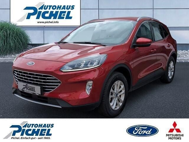 Rot(metallic) Gebraucht 2022 Ford Kuga Titanium SUV | 25.890 € (Guter Preis) - Bild 1/4