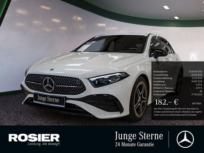 Weiss / polarweiß Gebraucht 2024 Mercedes 200 AMG Coupé | 31.601 € (Guter Preis) - Bild 1/3