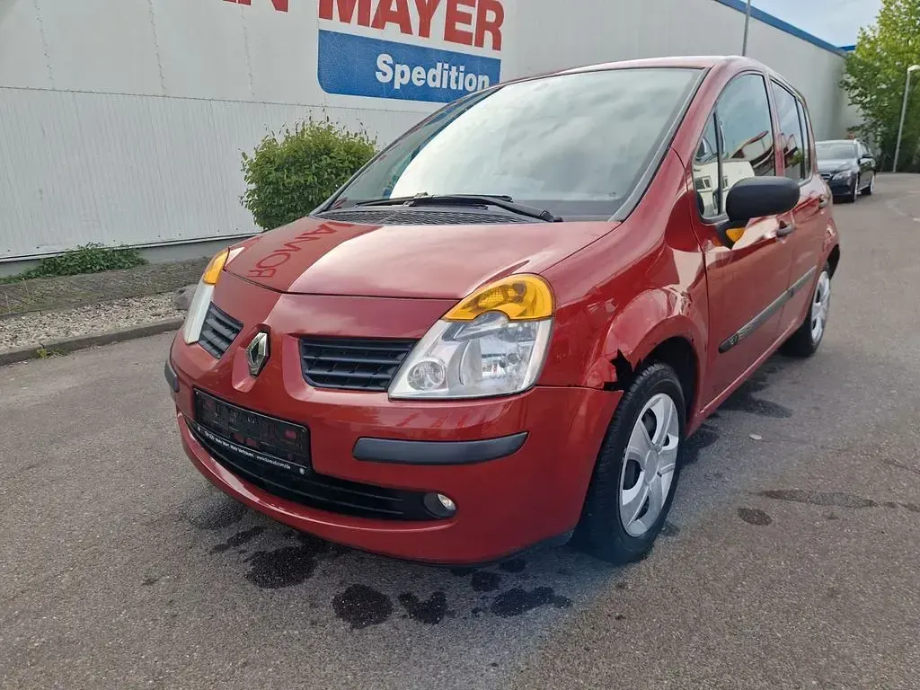 Second-hand Renault Modus Authentique 75 CP (55 kW) 2005 Roșu Monovolum
