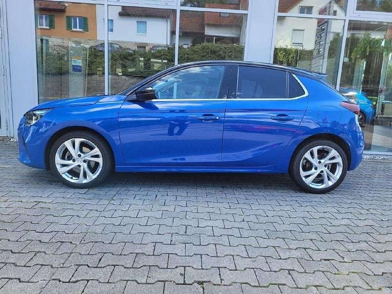 Perl blau/voltaik blau Gebraucht 2021 Opel Corsa Elegance Limousine | 15.995 € (Etwas zu teuer) - Bild 1/4