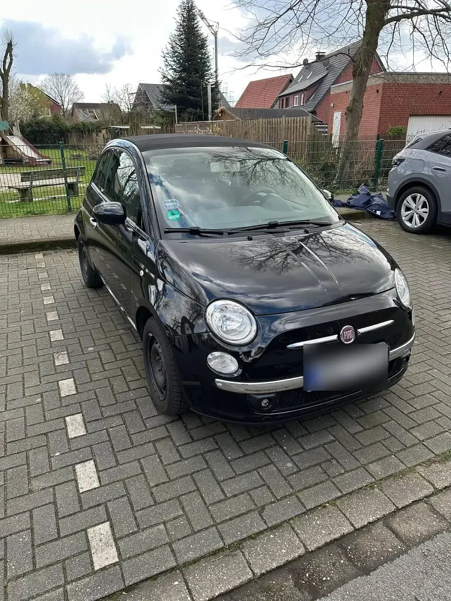 Gebraucht Fiat 500C 69 PS (50 kW) 2012 Schwarz Cabrio