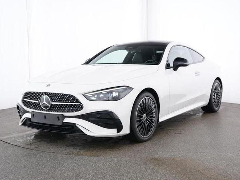 Unilack polarweiß Gebraucht 2024 Mercedes 220 AMG Coupé | 54.990 € - Bild 1/4