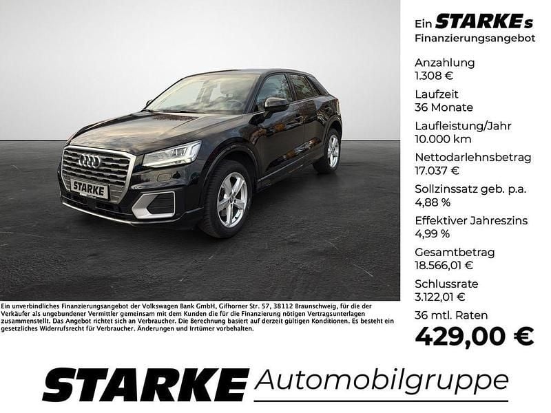 Schwarz Gebraucht 2018 Audi Q2 Sport SUV | 18.345 € (Fairer Preis) - Bild 1/4