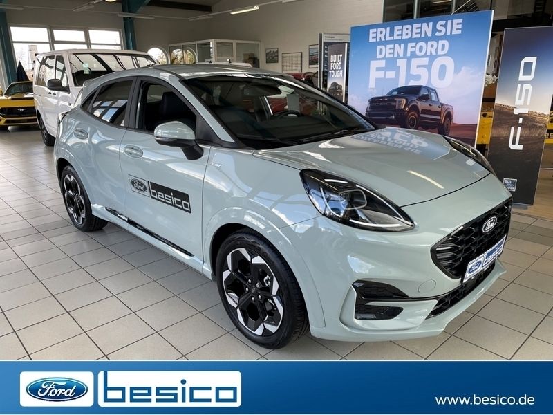 Cactus gray Gebraucht 2024 Ford Puma ST-Line X SUV | 26.490 € (Etwas zu teuer) - Bild 1/4