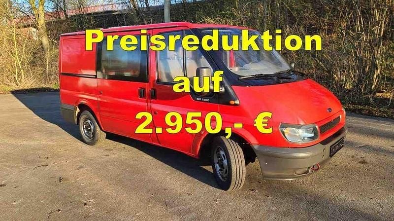 Gebraucht Ford Transit 101 PS (74 kW) 2002 Rot Van / Kleinbus