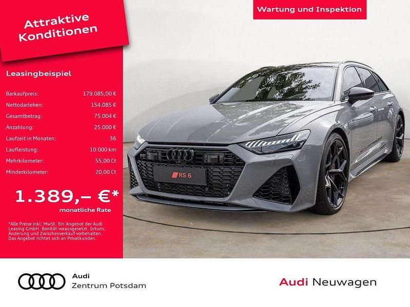 Nardograu Neu 2025 Audi RS6 Performance Kombi | 162.999 € (Etwas zu teuer) - Bild 1/4