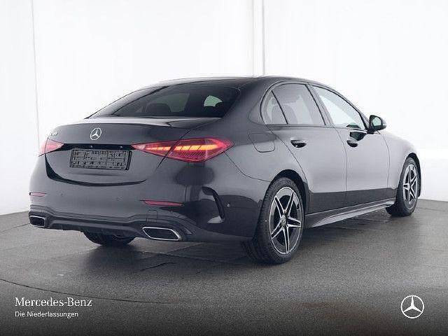 Obsidianschwarz Gebraucht 2024 Mercedes C180 AMG Limousine | 40.990 € (Etwas zu teuer) - Bild 1/4