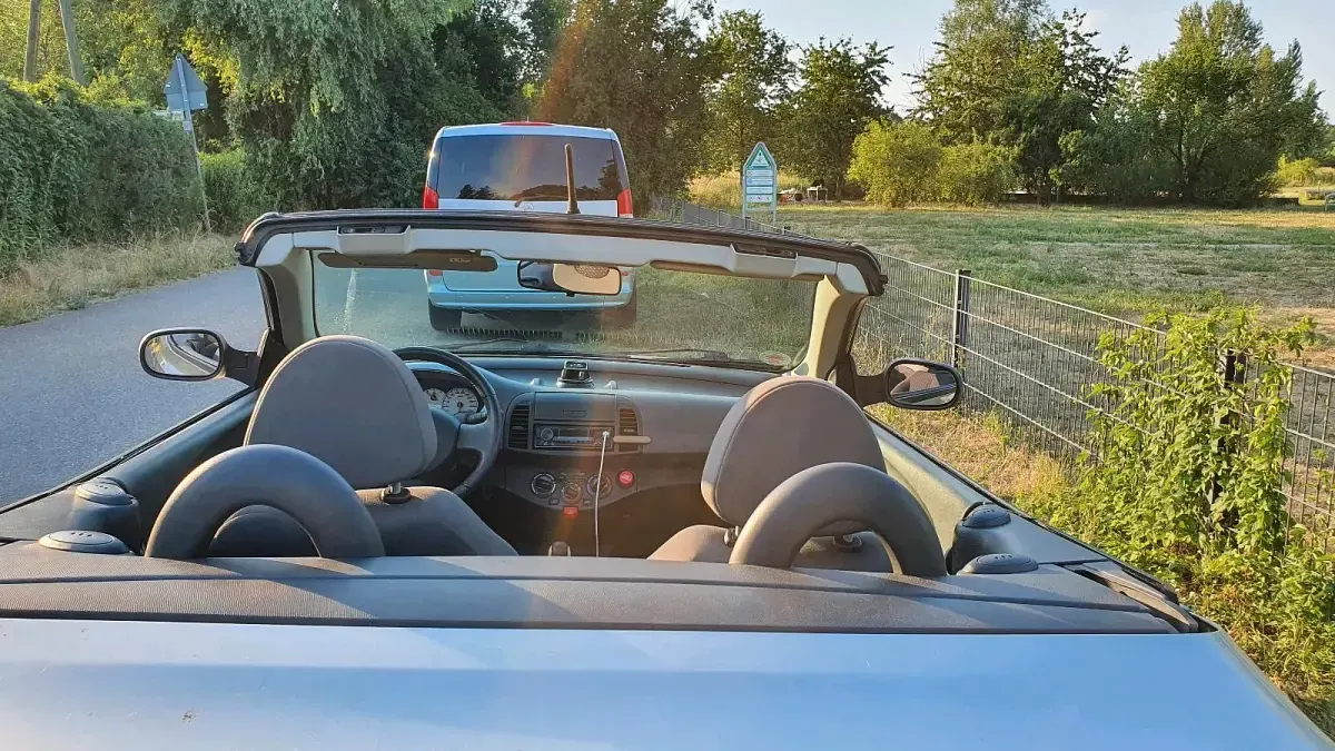 Gebraucht Nissan Micra C+C 88 PS (64 kW) 2006 Silber Cabrio