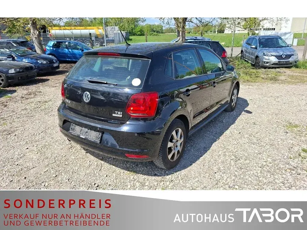 Gebraucht VW Polo Comfortline 90 PS (66 kW) 2016 Schwarz Limousine