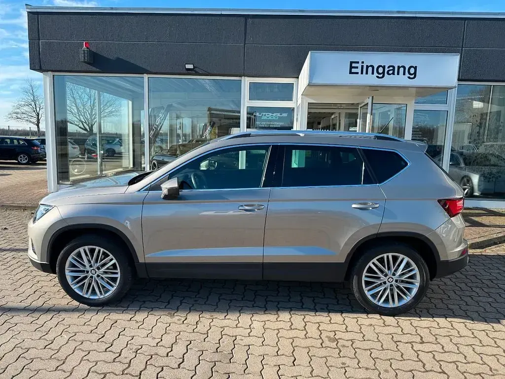 Używany Seat Ateca 4Drive 150 KM (110 kW) 2017 Beżowy SUV