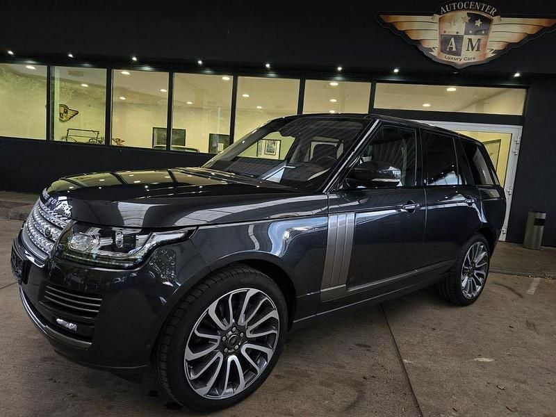 Grau Gebraucht 2017 Land Rover Range Rover Autobiography SUV | 55.950 € (Etwas zu teuer) - Bild 1/4