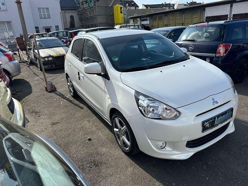 Second-hand Mitsubishi Space Star Top 80 CP (58 kW) 2014 Alb Monovolum