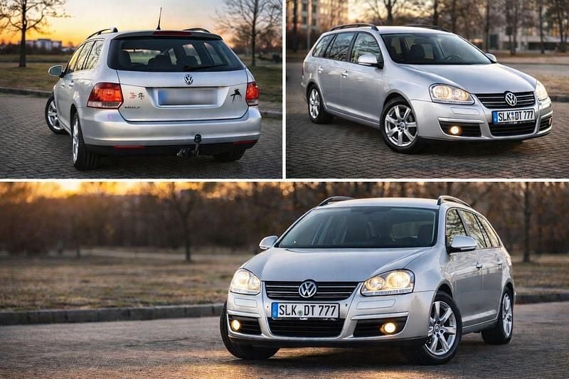 Gebraucht VW Golf V 105 PS (77 kW) 2009 Silber Kombi