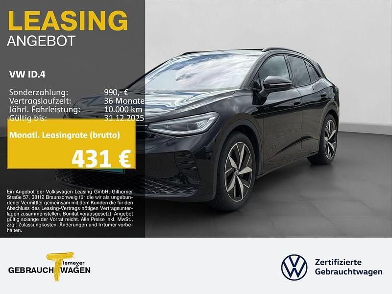 Schwarz Gebraucht 2025 VW ID.4 GTX SUV | 42.790 € (Fairer Preis) - Bild 1/4