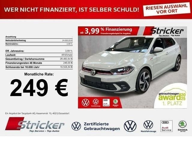 Ascotgrau Gebraucht 2024 VW Polo GTI Kleinwagen | 24.949 € (Fairer Preis) - Bild 1/3