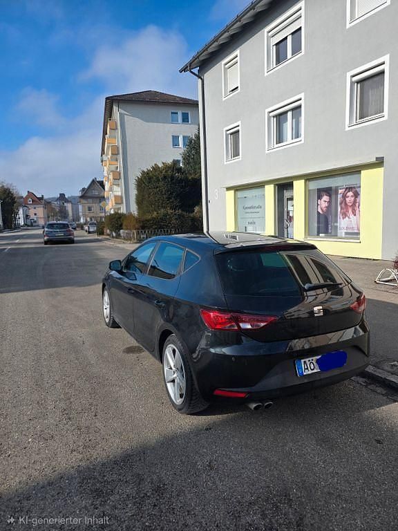 Gebraucht Seat Leon FR 150 PS (110 kW) 2016 Schwarz Limousine