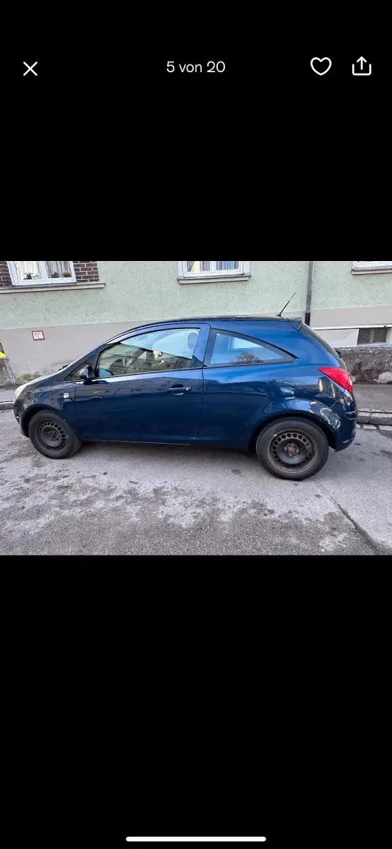 Gebraucht Opel Corsa 87 PS (63 kW) 2013 Blau Kleinwagen