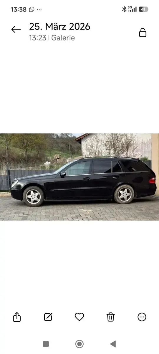 Gebraucht Mercedes E200 163 PS (119 kW) 2004 Schwarz Kombi