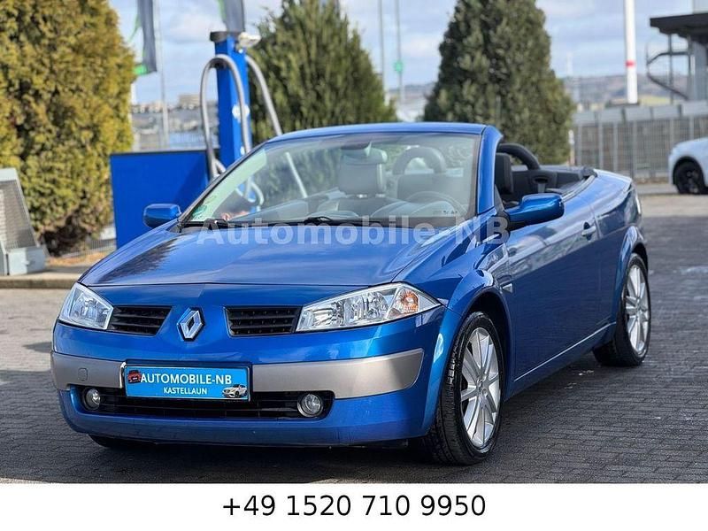 Gebraucht Renault Mégane Cabriolet Privilege 113 PS (83 kW) 2006 Blau Cabrio