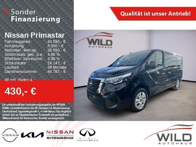 Schwarz Neu 2025 Nissan Primastar Tekna Van / Kleinbus | 43.590 € (Teuer) - Bild 1/4