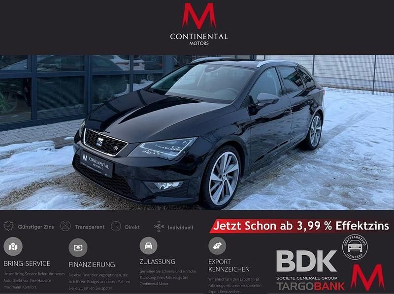 Schwarz Gebraucht 2017 Seat Leon ST FR Kombi | 13.900 € (Fairer Preis) - Bild 1/3