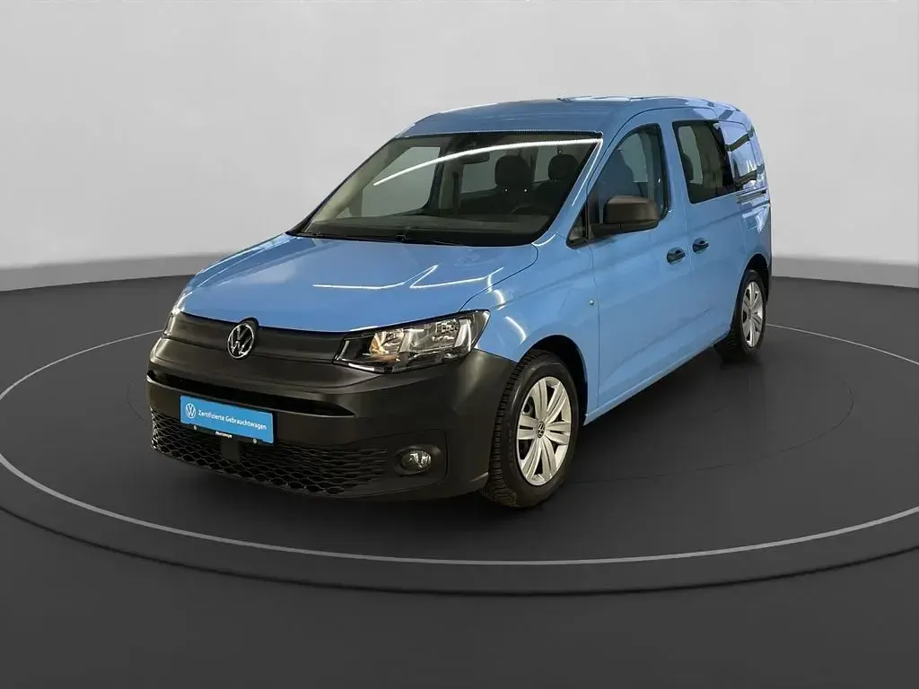 Brugt VW Caddy Basis 122 HK (89 kW) 2022 Blå MPV