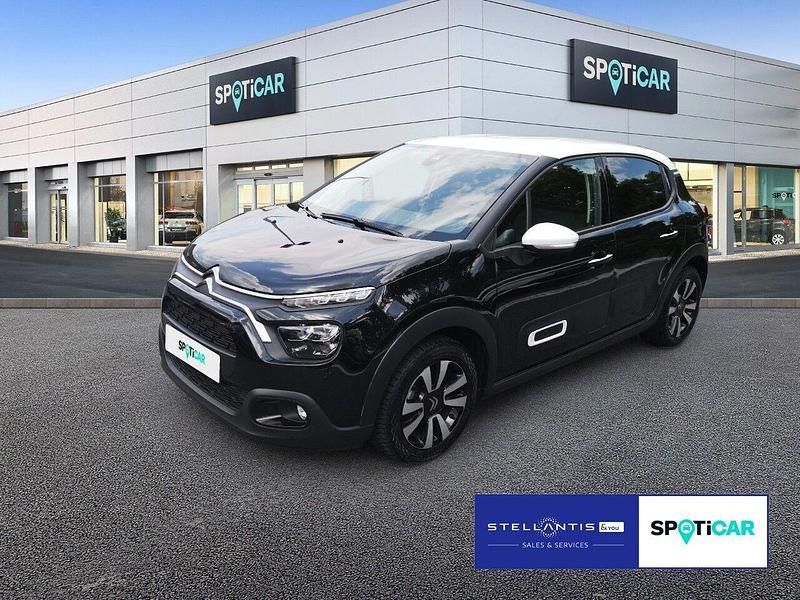Schwarz Gebraucht 2023 Citroën C3 PureTech Kleinwagen | 13.950 € (Fairer Preis) - Bild 1/4