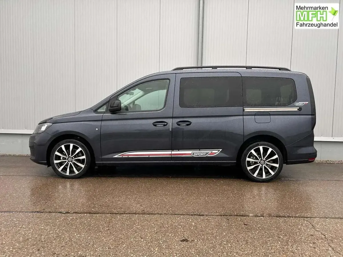 Neu VW Caddy Maxi Edition 122 PS (89 kW) 2026 Starlightblau metallic Van / Kleinbus