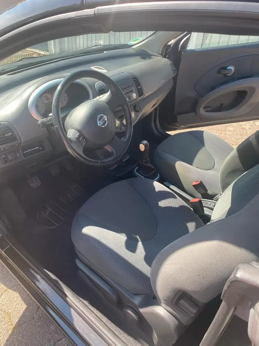 Gebraucht Nissan Micra 88 PS (64 kW) 2006 Schwarz Cabrio