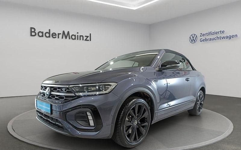 Grau Gebraucht 2024 VW T-Roc R-line SUV | 36.630 € (Teuer) - Bild 1/4