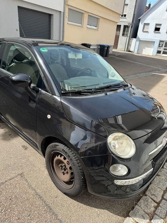 Gebraucht Fiat 500 Lounge 69 PS (50 kW) 2010 Schwarz Kleinwagen