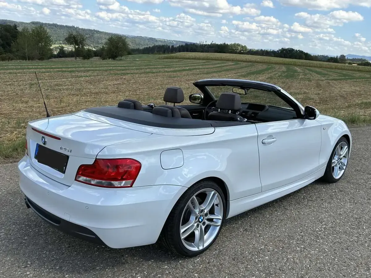 Gebraucht BMW 125 Cabriolet M Sport 218 PS (160 kW) 2013 Weiß Cabrio