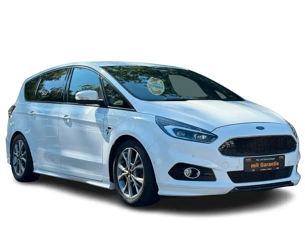 Gebraucht Ford S-MAX ST-Line 165 PS (121 kW) 2019 Weiß Van / Kleinbus