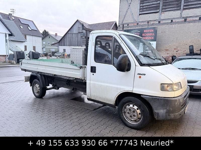 Gebraucht Fiat Ducato 122 PS (89 kW) 1999 Weiß Van