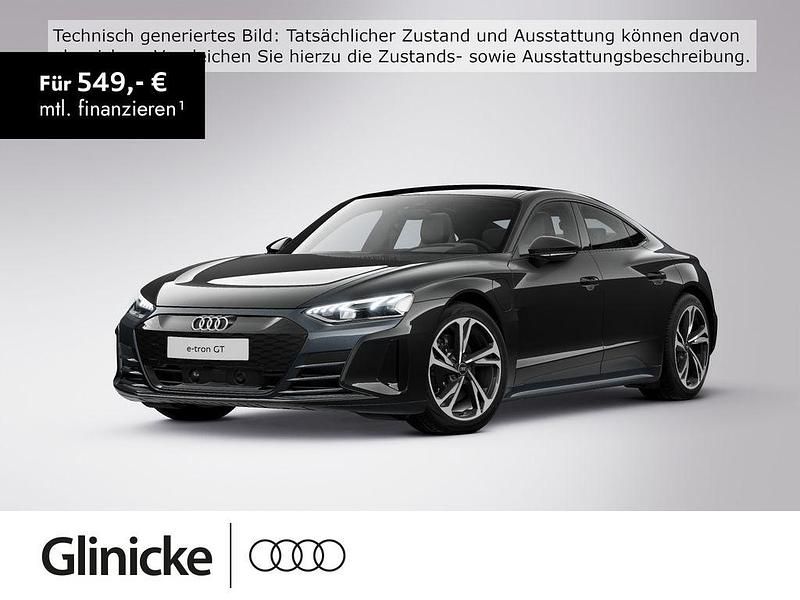 Mythosschwarz metallic Gebraucht 2023 Audi e-tron GT quattro Sport Limousine | 55.880 € (Superpreis) - Bild 1/3