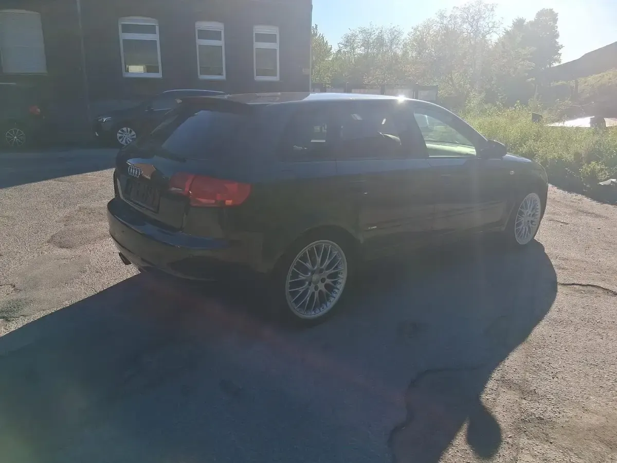 Używany Audi A3 S-Line 170 KM (125 kW) 2007 Czarny Hatchback