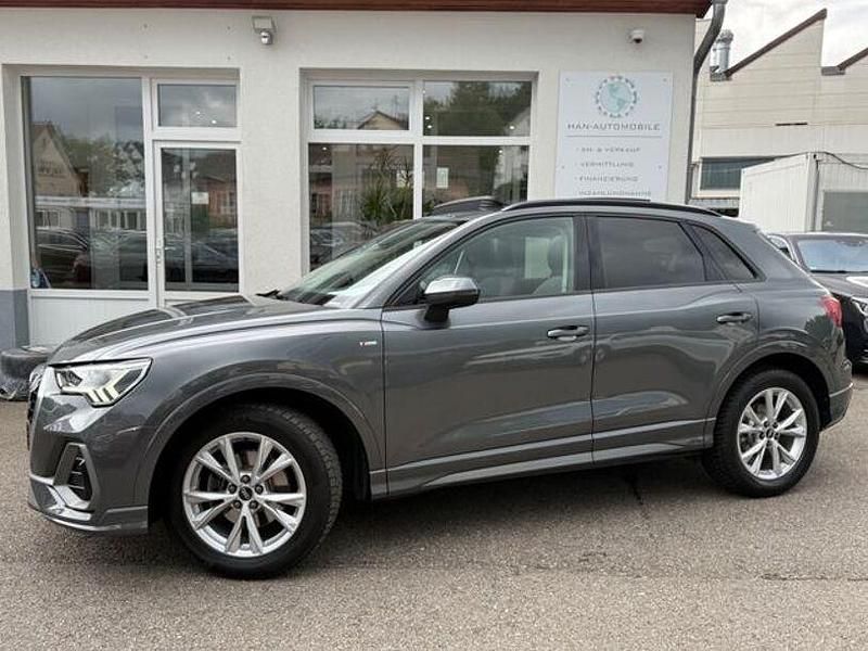 Grau Gebraucht 2021 Audi Q3 S-Line SUV | 29.990 € (Fairer Preis) - Bild 1/4
