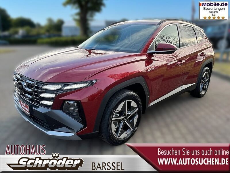 Rot Neu 2024 Hyundai Tucson Trend SUV | 35.950 € (Etwas zu teuer) - Bild 1/4