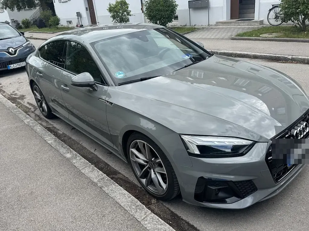Gebraucht Audi A5 Sportback S-Line 204 PS (150 kW) 2021 Grau Kleinwagen