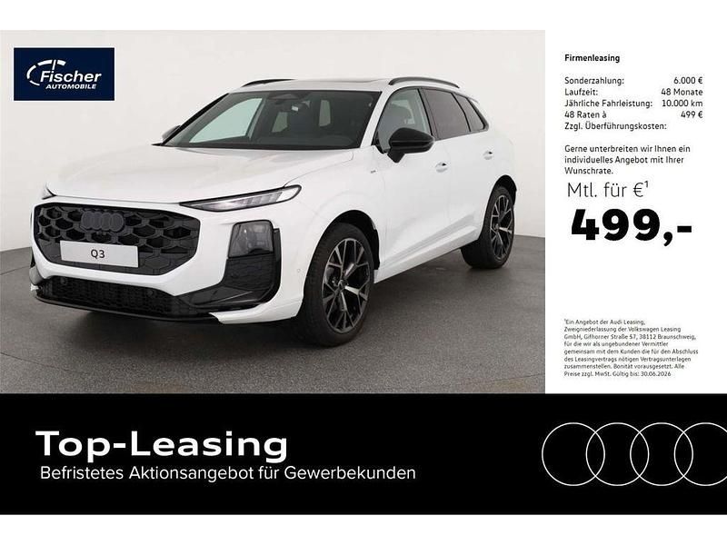 Neu Audi Q3 S-Line 204 PS (150 kW) 2025 Weiss SUV